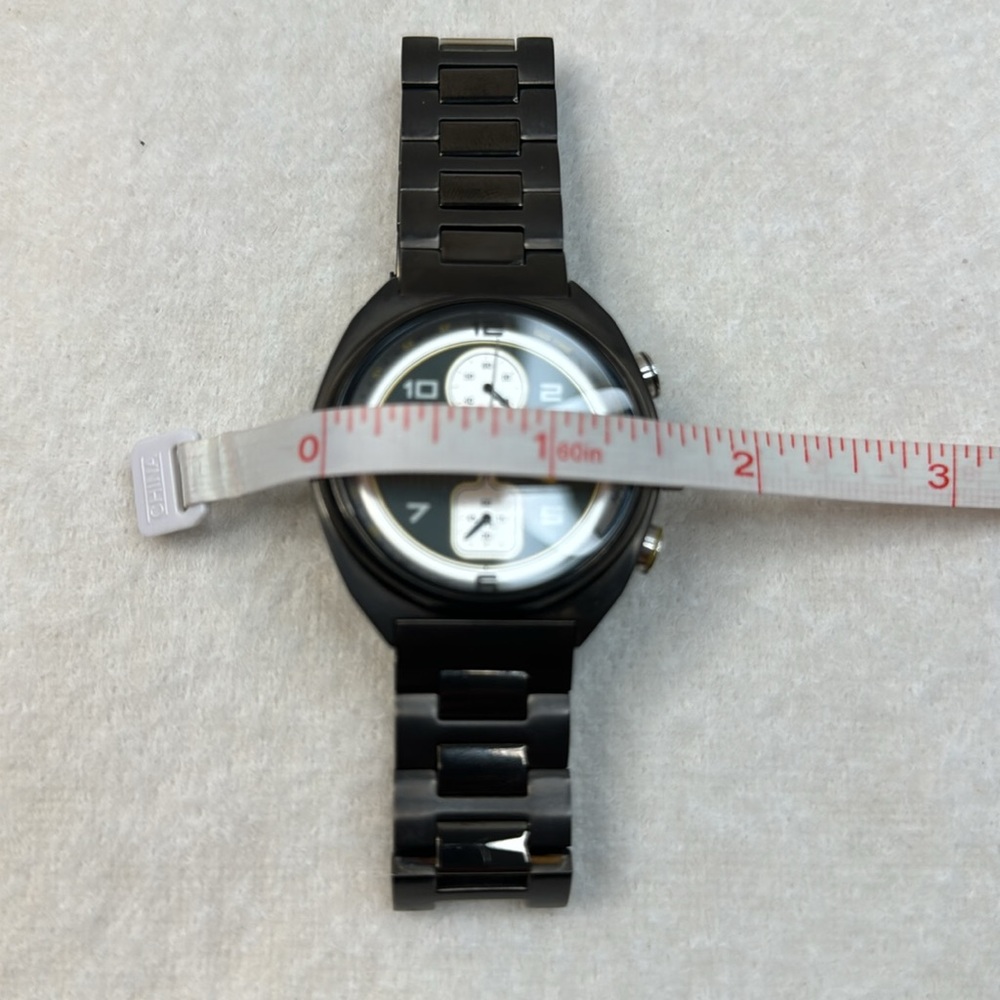 DOLCE & GABBANA D&G NEW MEN’S GUNMETAL SPORTS WATCH - Picture 11 of 12